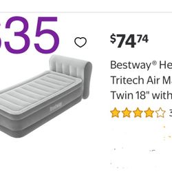 Twin Air Mattress 18”