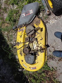 ((READ AD))((42" DECK Fits LA--SERIES, D--SERIES, E--SERIES Johndeere )) riding mower
