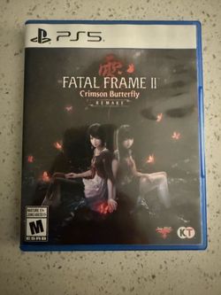 FATAL FRAME II 2 CRIMSON BUTTERFLY REMAKE 2026 Playstation 5 PS5