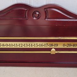 Pool Billiards Score Board