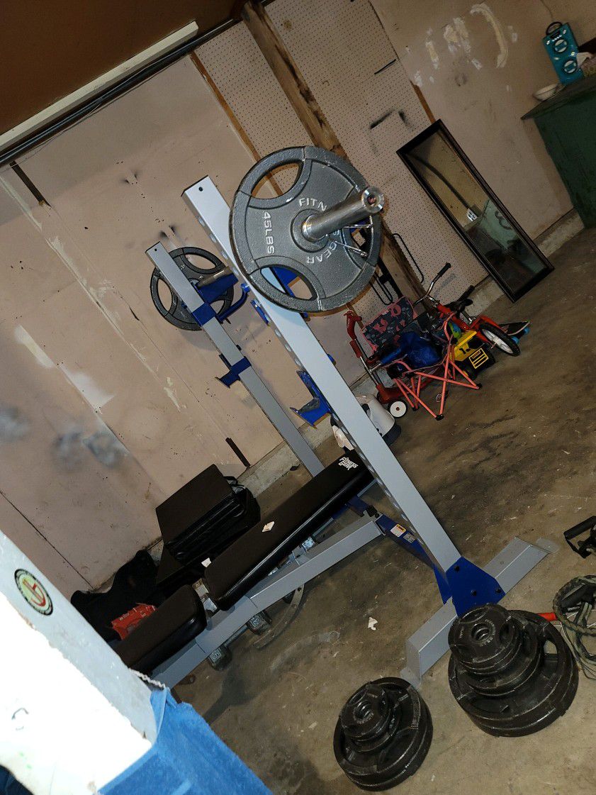 Bench Press And  Equipment 