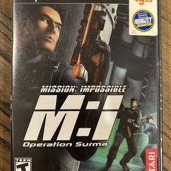 Mission Impossible Operation Surma PlayStation 2 PS2 