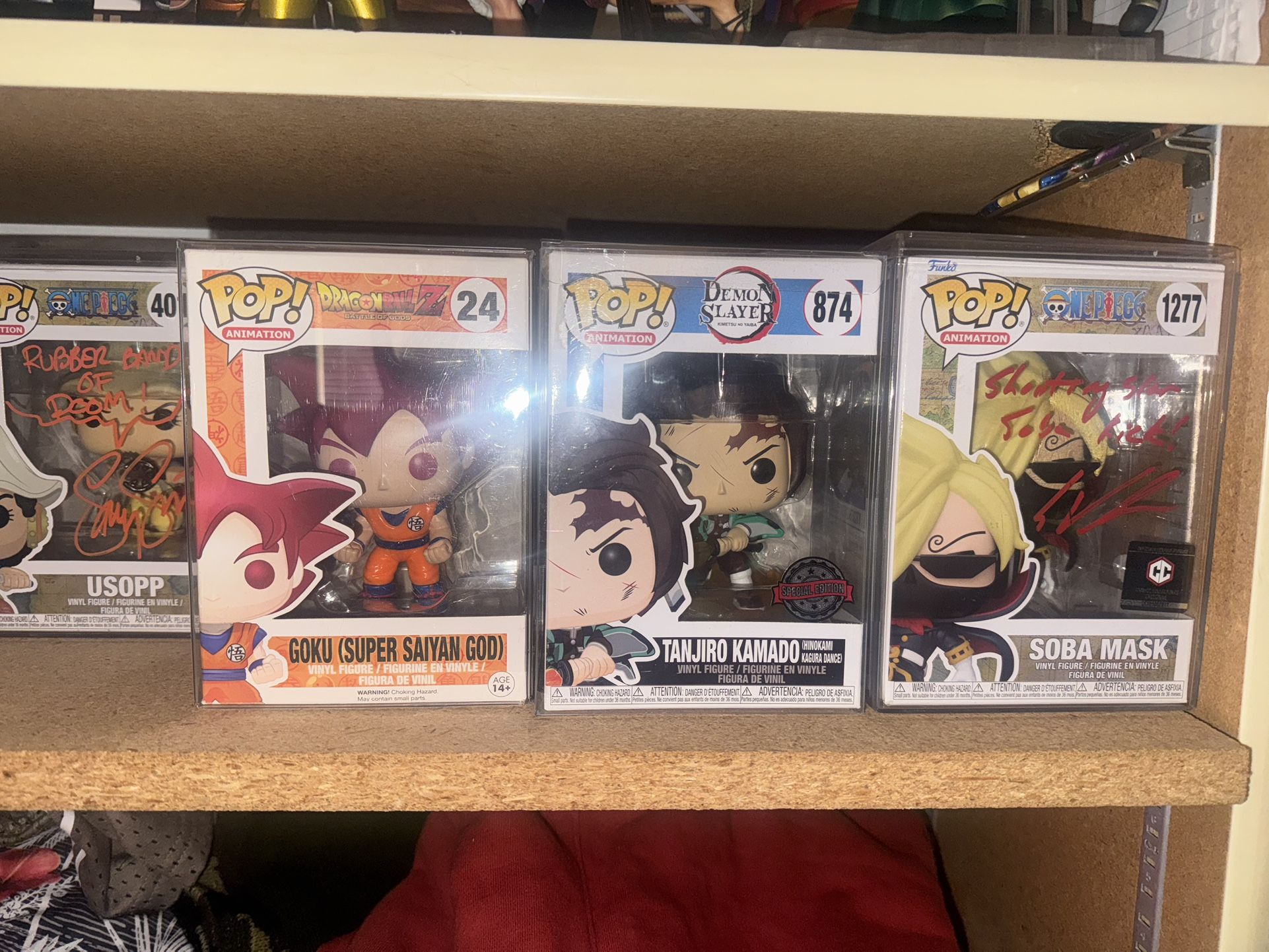 Autograph Funko Pops & Figures