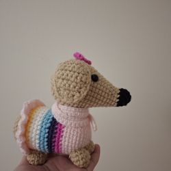 Handmade Crochet Dog 🐕 