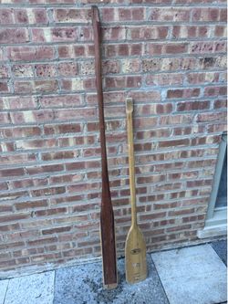 Wood Paddle Oar