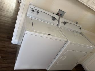 Washer and dryer