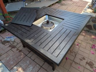 Propane Fire Pit Table