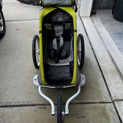 Stroller Thule Chariot Cougar with jog kit