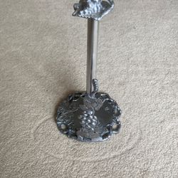 Pewter Paper Towel Holder 