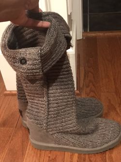  UGG Classic Cardy Sweater Boots