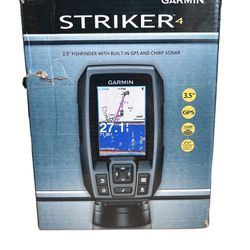 Garmin STRIKER 4 3.5" Fishfinder w/ GPS & CHIRP Sonar 010-01550-00 BRAND NEW