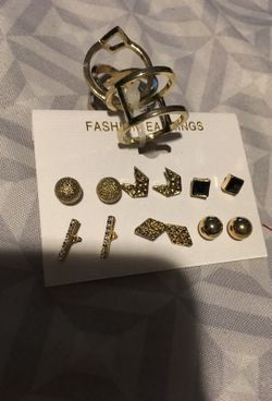 Earring and rings