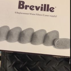 Breville BWF100 Single Cup Brewer Replacement Charcoal Filters White /breville Filter / Filter