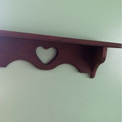 Shelf With Heart