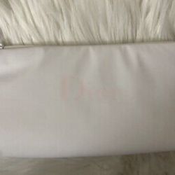 Dior Beauty Cosmetic Bag White/ Pouch Clutch VIP Gifts Genuine New