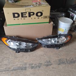2017-2020 Ford Fusión Headlights LED Halógen OEM 