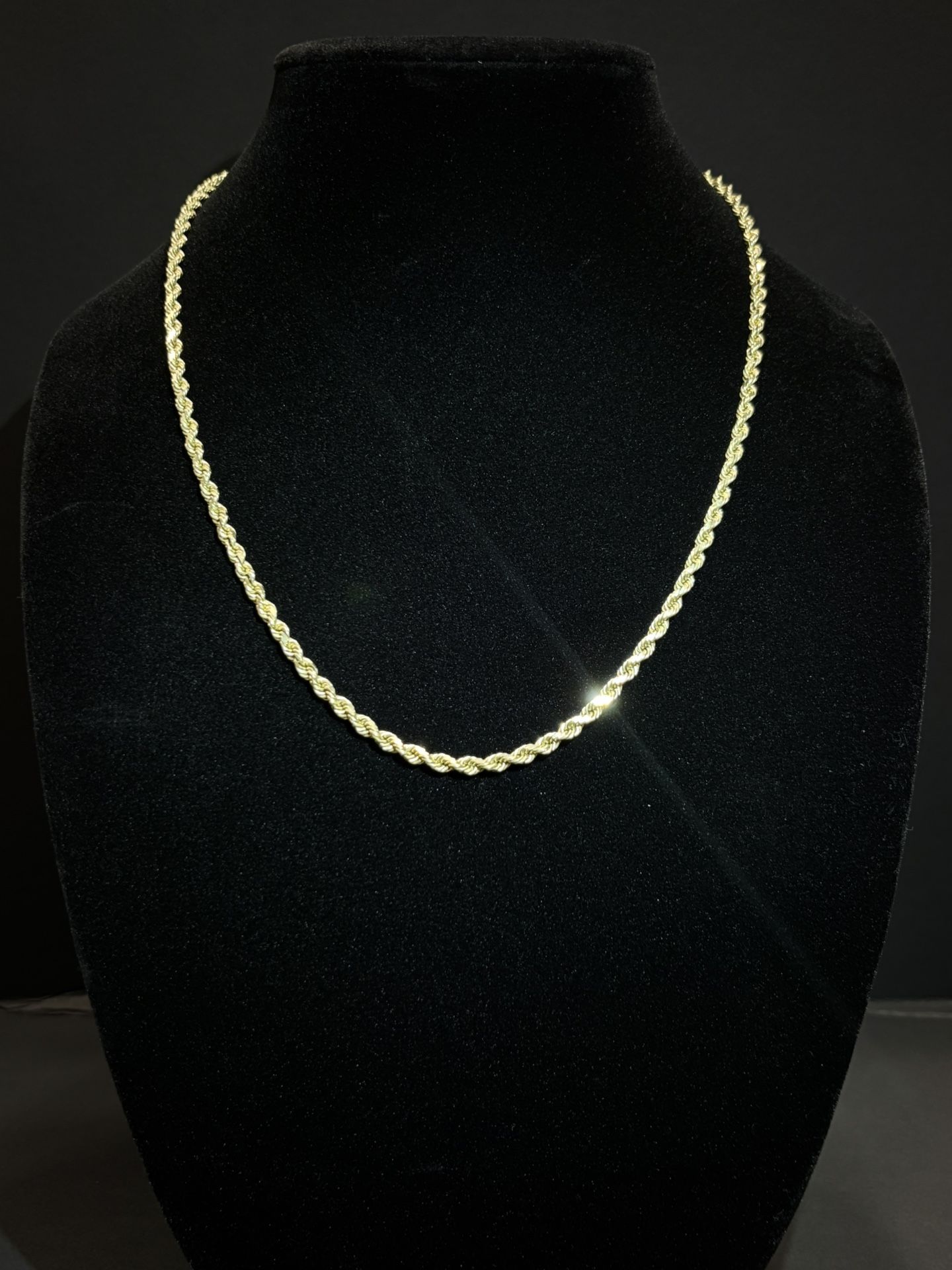 10k Gold Rope Chain 
