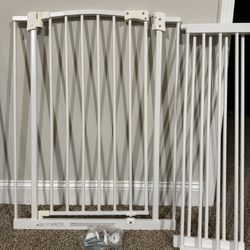 Pressure Mounted Baby Gates for Doorways, SecureTech® No-Drill, With Door, 28-48”