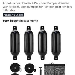 Boat Fenders (4 pack)