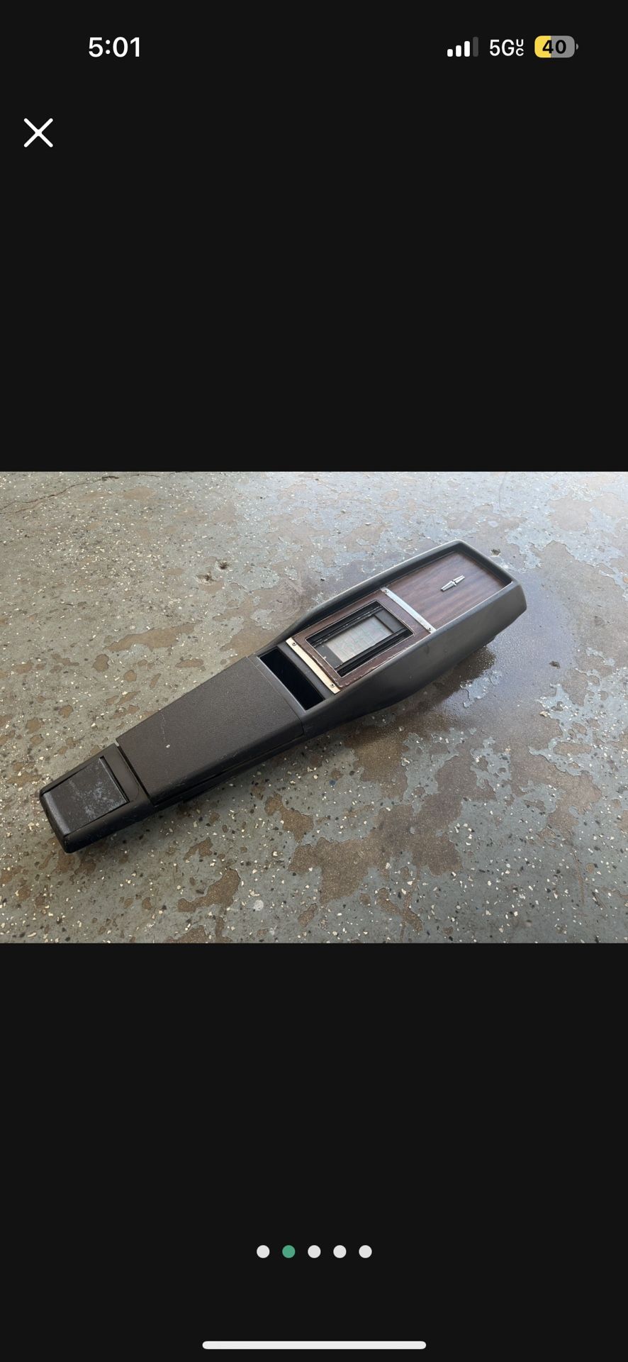 68 69 Camaro Center Console