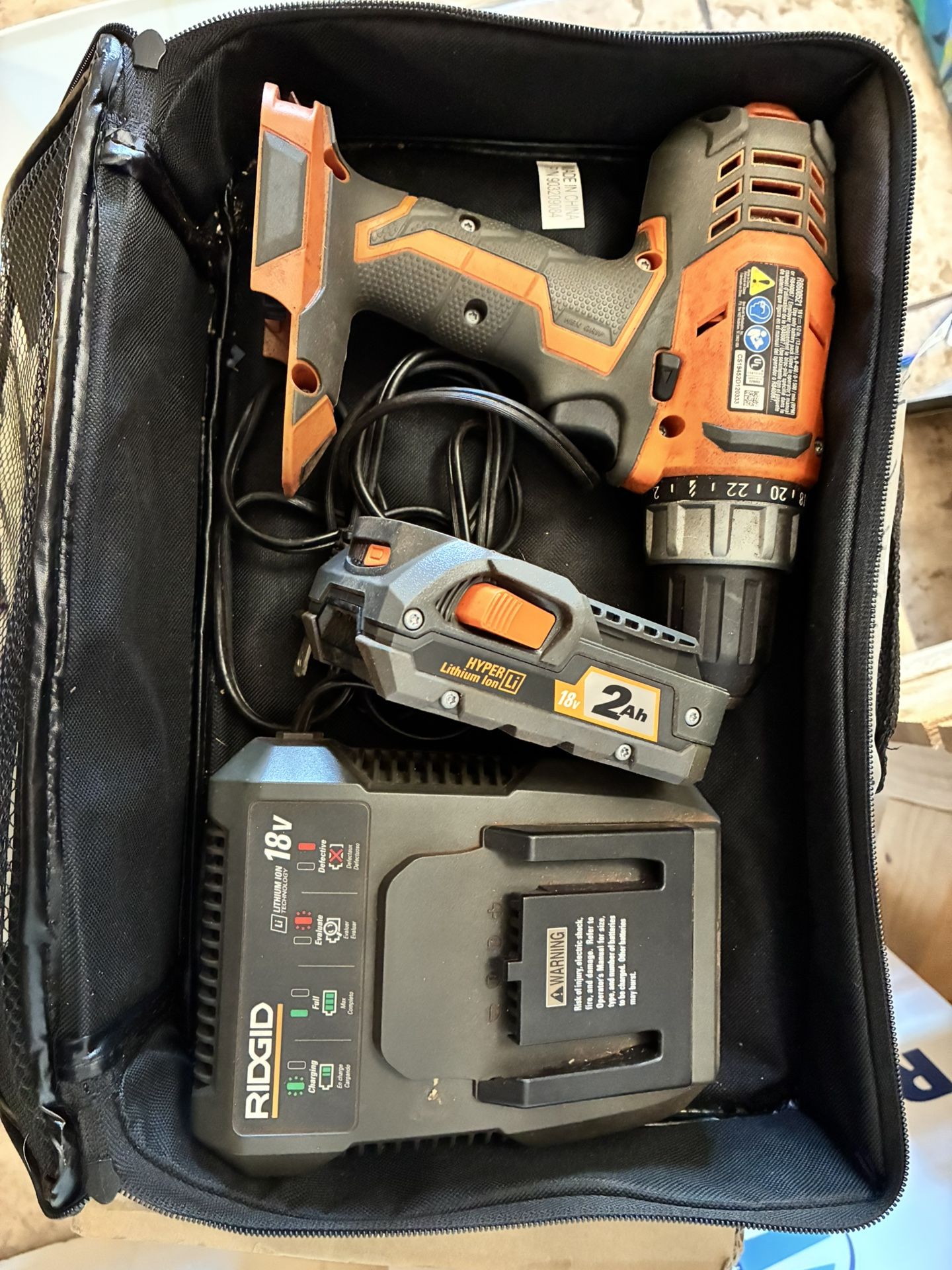 Rigid Cordless Drill
