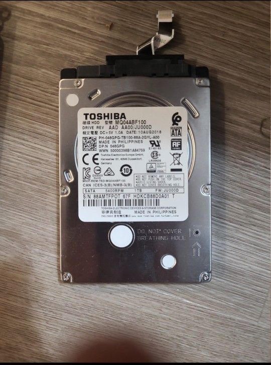 Toshiba internal Hard Disk