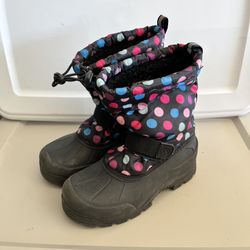 Youth Big Kids Size 3Y Boys Girls Snow Boots Waterproof Winter Ski Snowboard Outdoor Sports