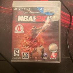 OG NBA 2k12 PS3 Game 