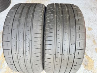Two Tires 255/30/20 Pirelli P Zero PZ4 With 70% Left Good Deal Cheap 