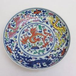 Chinese  porcelain plate