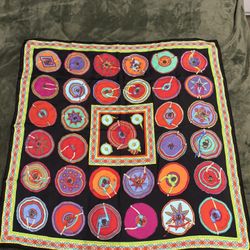 The Hermès "Belles du Mexique" silk scarf
