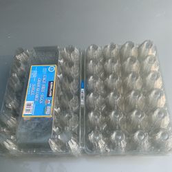 15 Two Dozen Clear Egg Carton 