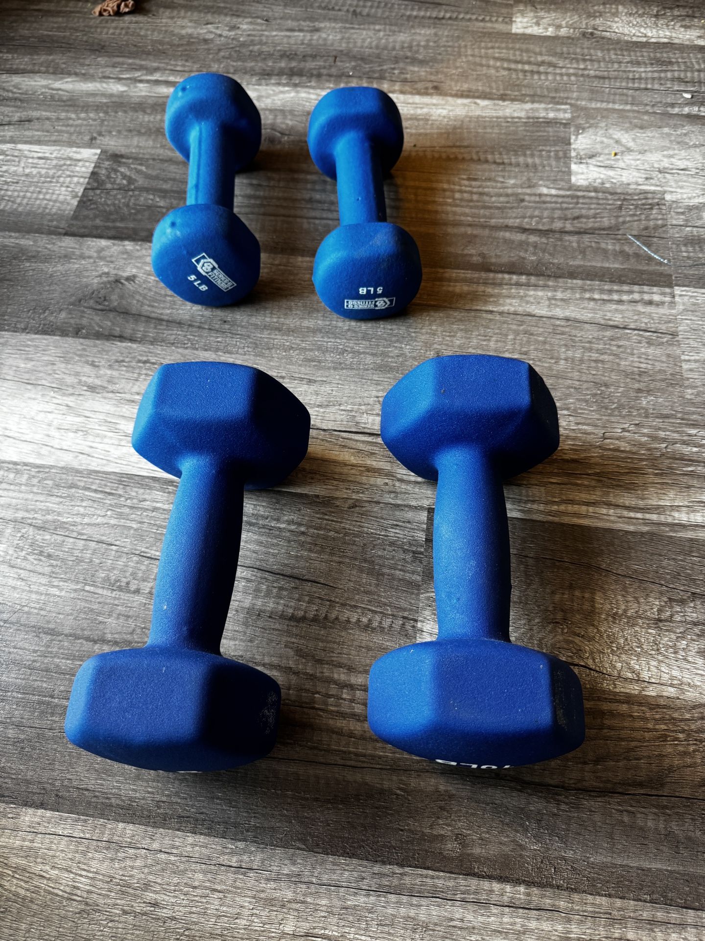 Dumbbells 5 & 10 Lb