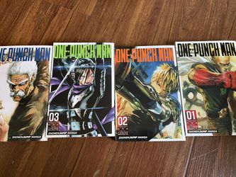 One Punch Man Manga Vol 1-4
