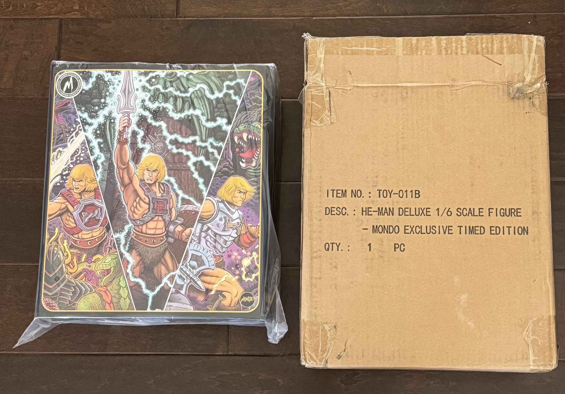 Mondo 1/6 Scale He-Man Deluxe Mondo Exclusive Timed Edition