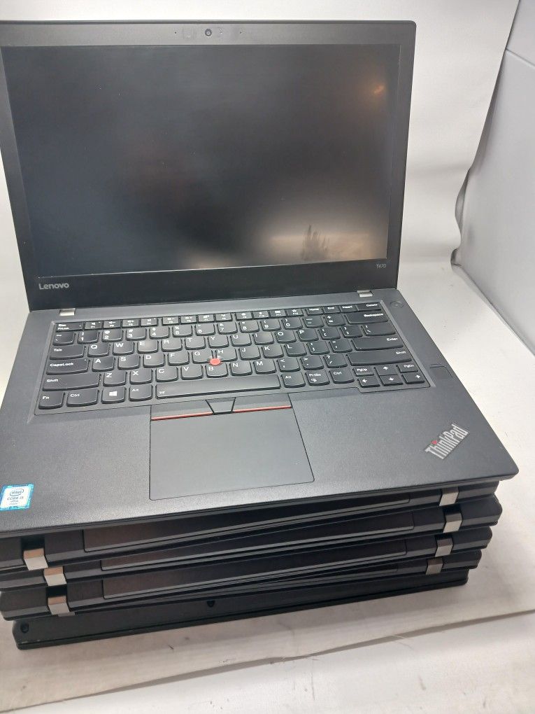 Grade A Lenovo ThinkPad T470
 Intel Core i5 With 8 GB RAM
 256 GB SSD
 (8 UNIT) $142