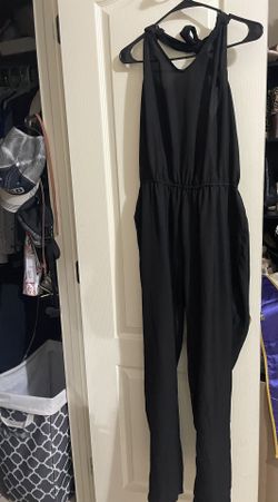 Halter Jumpsuit Size L