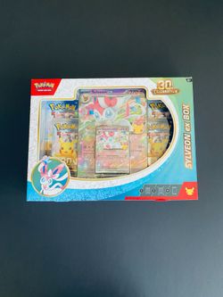 Pokemon Tcg 30th Anniversary Sylveon EX Box