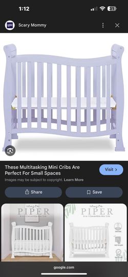 Mini Crib Dream On Me 4 In One