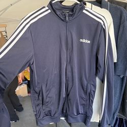 Adidas Zip-Up Track Jacket (M)– Sporty / Athleisure Style