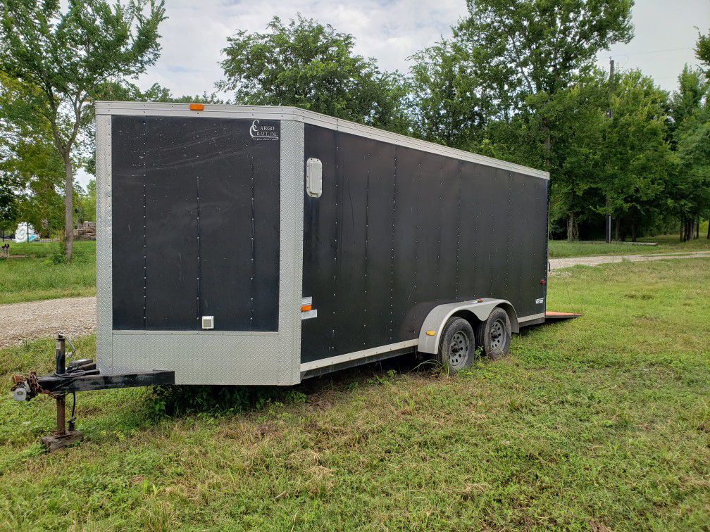 2009 16ft Cargo/Motorcycle Camping Trailer