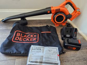 Black+Decker 40V Leaf Blower/Vacuum- New!