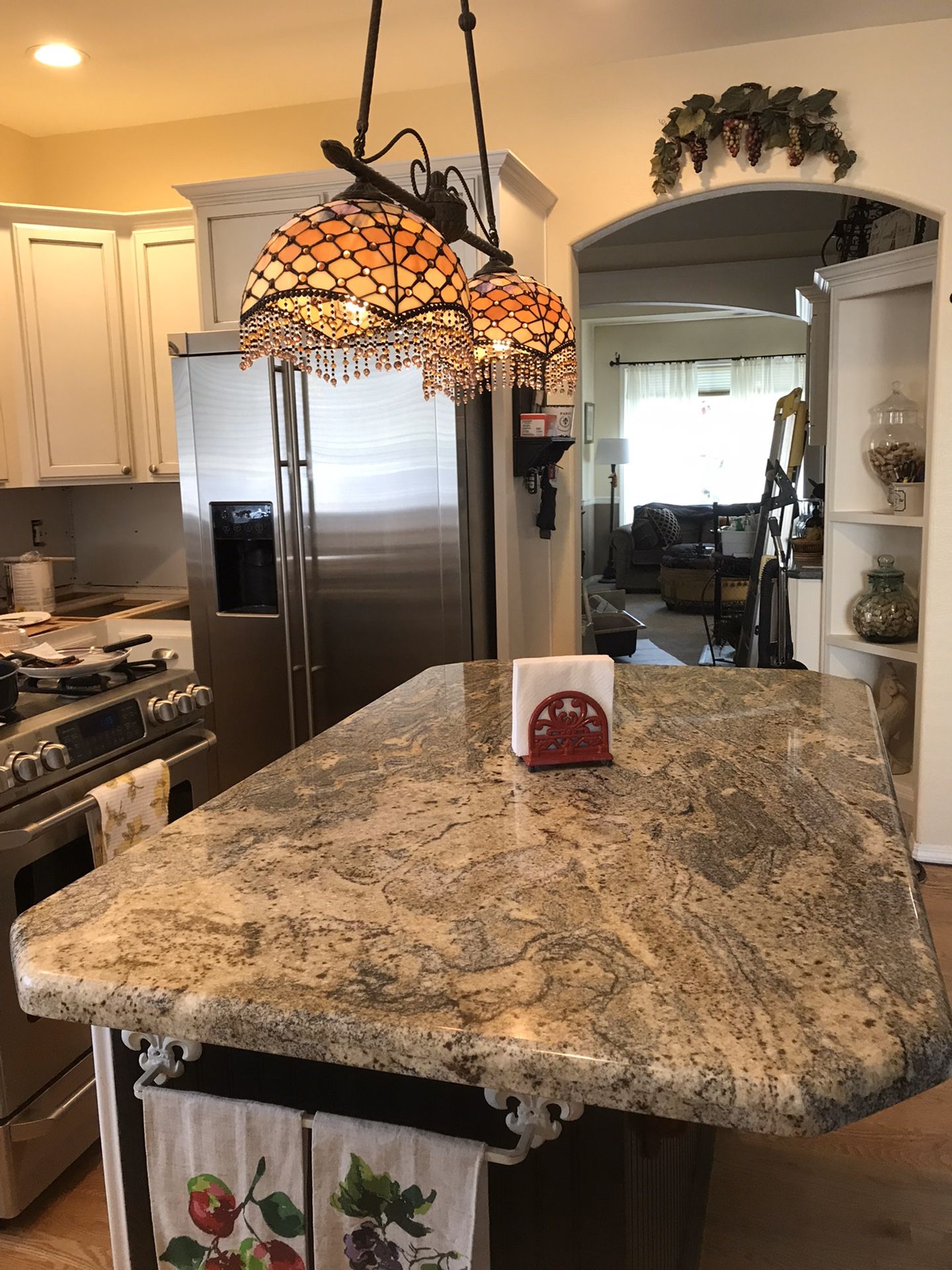 Granite Counter Top Ready for Your Island!