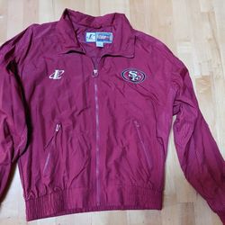 SF 49ers Windbreaker, Size M