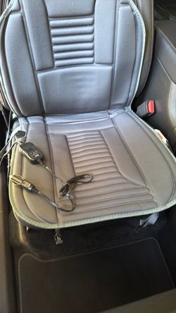 Portable heated car seat