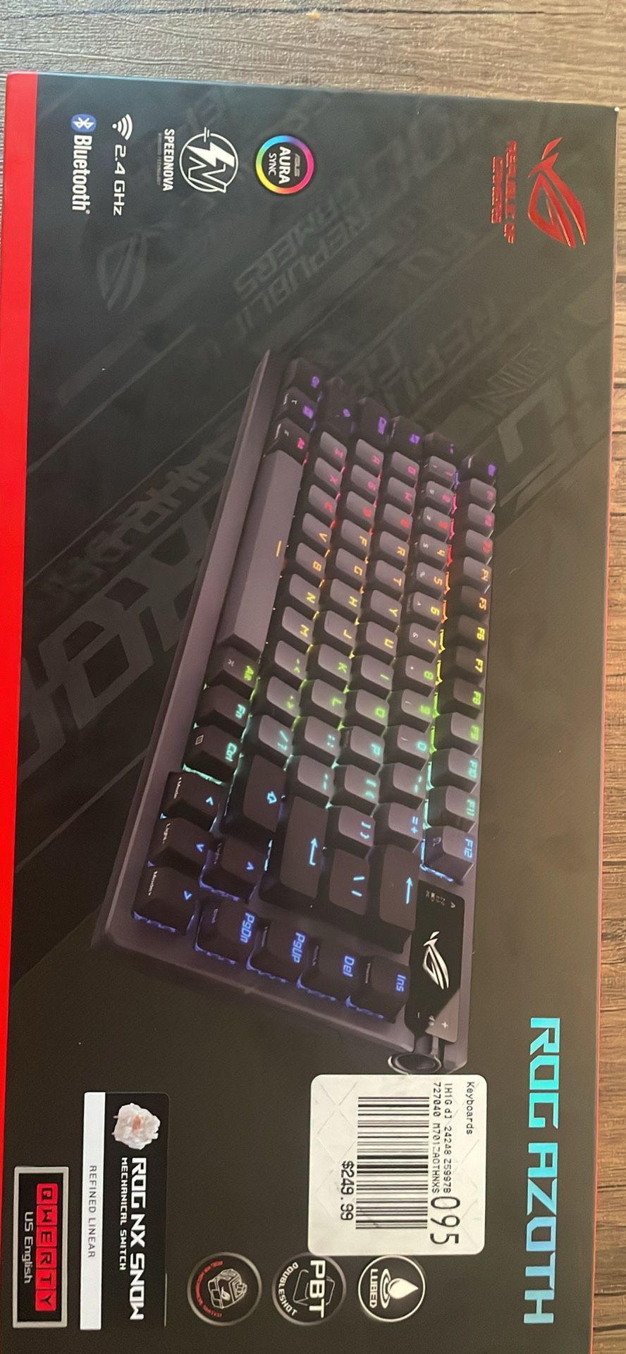 ASUS ROG ASOTH WIRELESS GAMING KEYBOARD