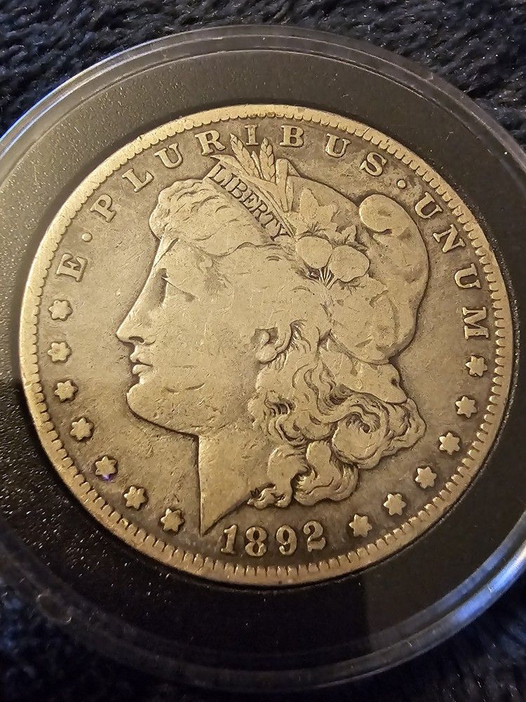 1892 Morgan Silver Dollar