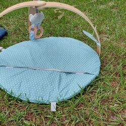 Baby Mobile. Wooden And Cushion