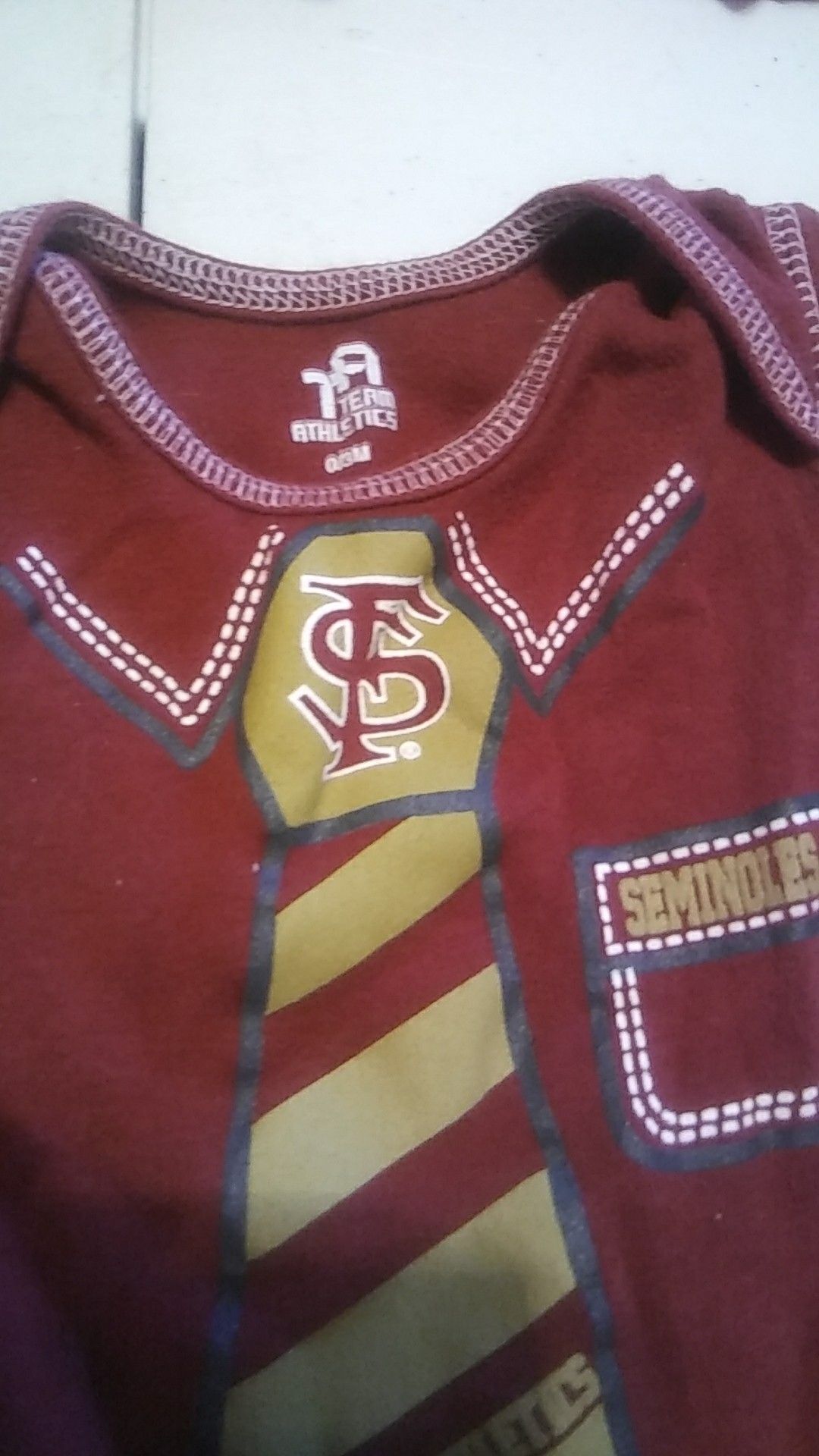 FSU Onesie newborn