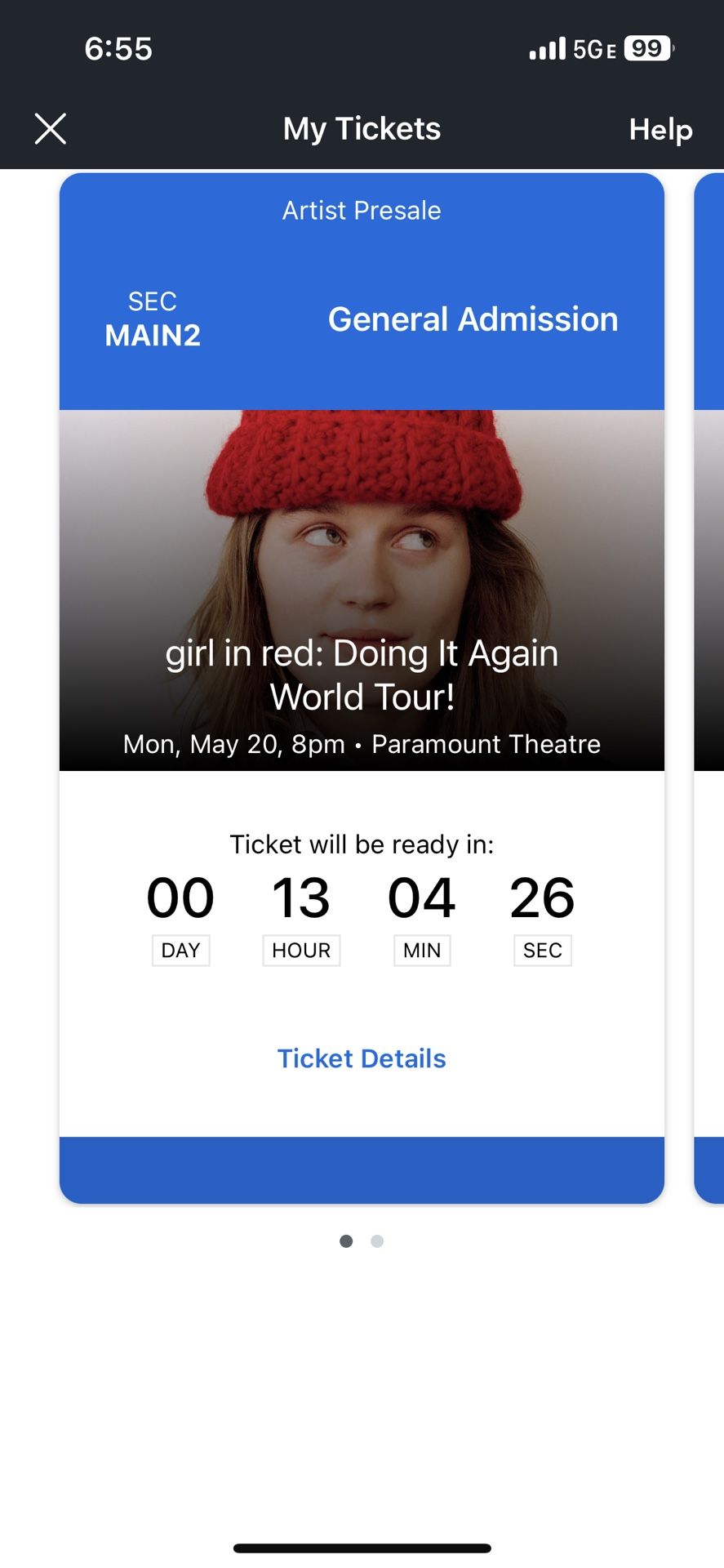 GIRL IN RED tickets!